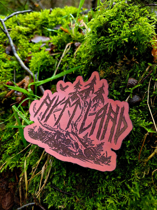 Nyttland Deer Skull Logo Patch