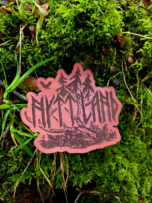 Nyttland Deer Skull Logo Patch