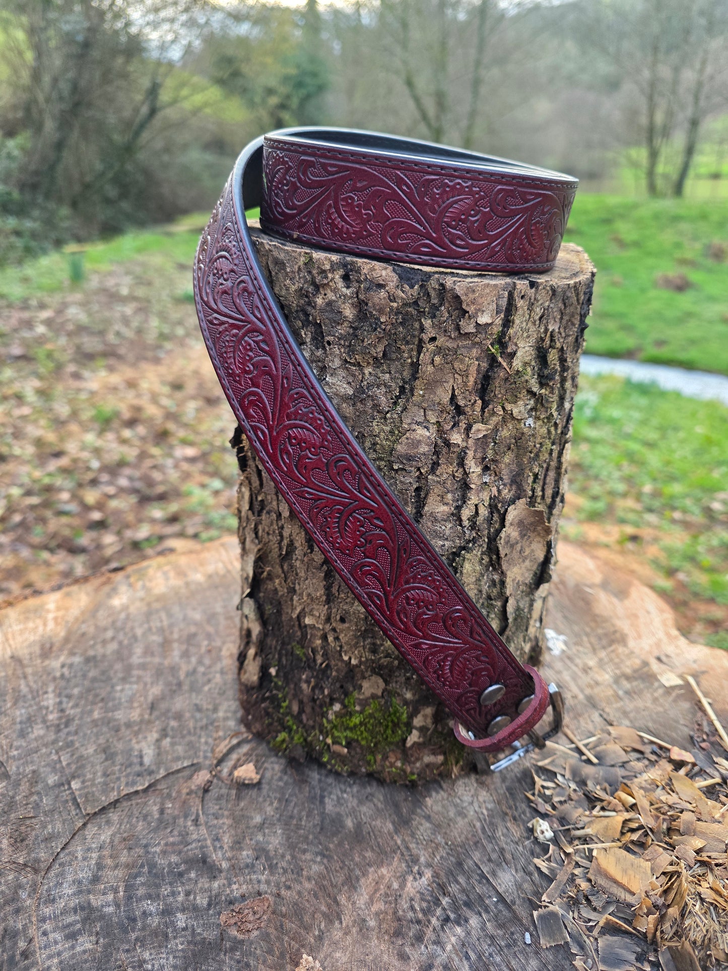 Baroque Leather Belt