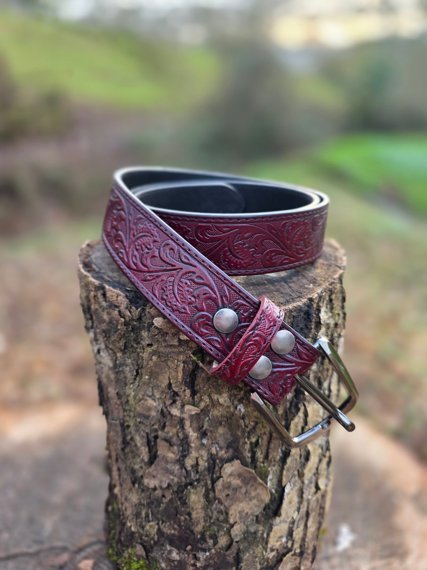 Baroque Leather Belt