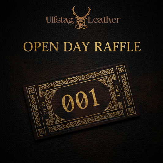 Open Day Raffle — Ulfstag Leather