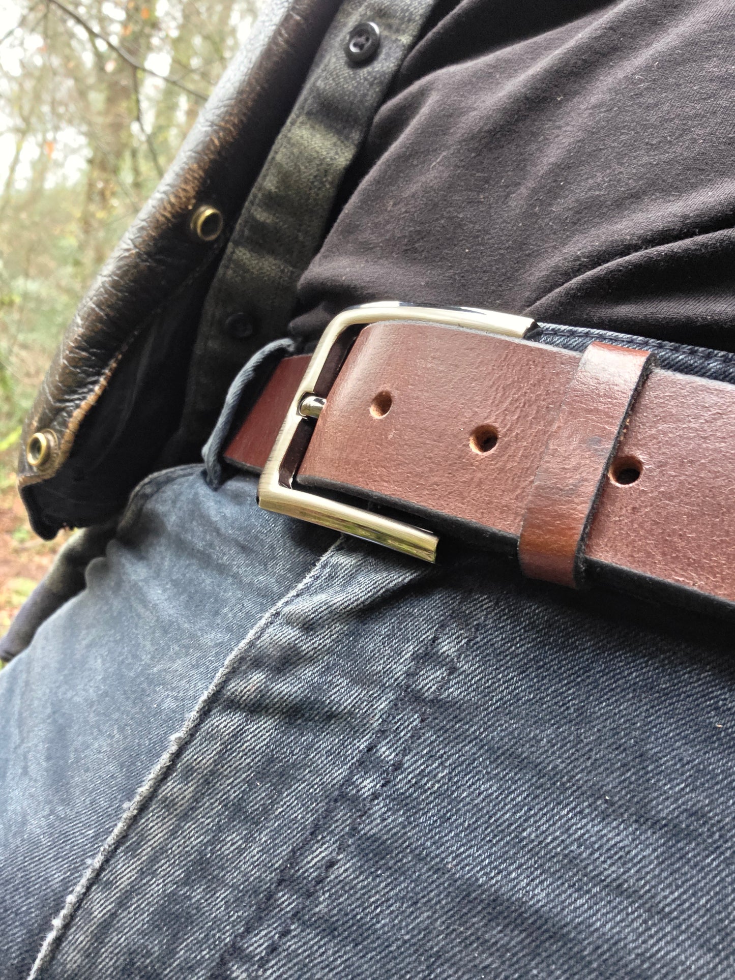 Buffalo Leather Belt